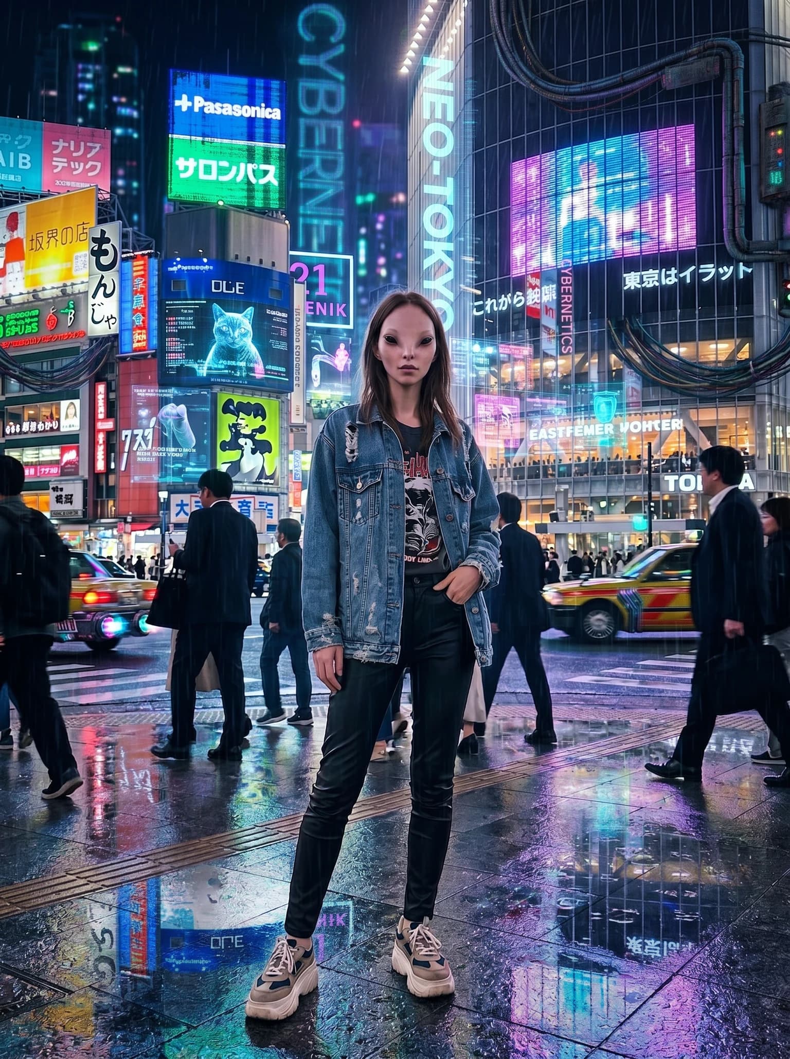 Cyberpunk-город