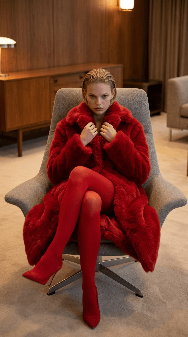 Bold red