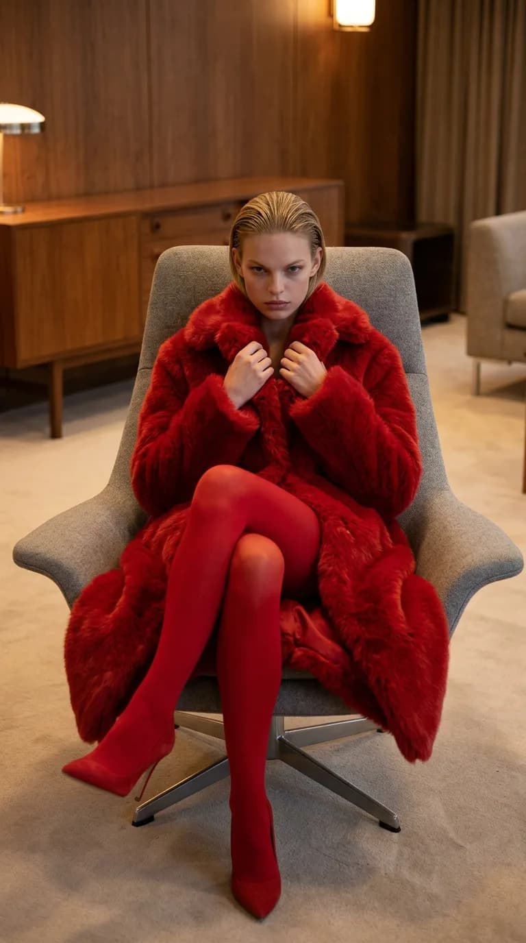 Bold red