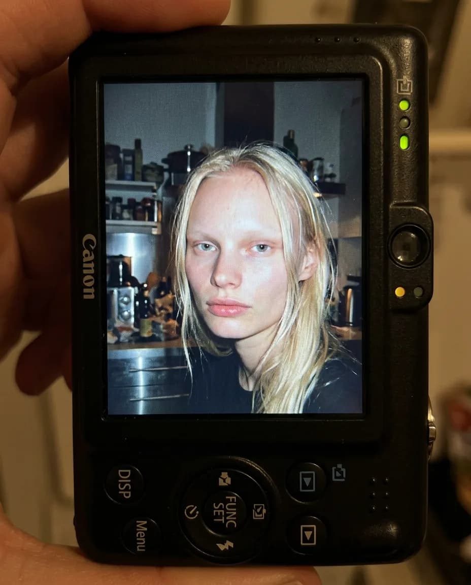 Nostalgic 2000s Digital Camera Snapshot