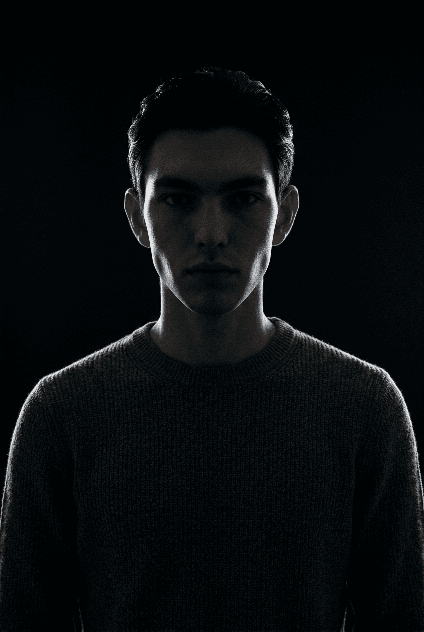 Cinematic Dark Portrait