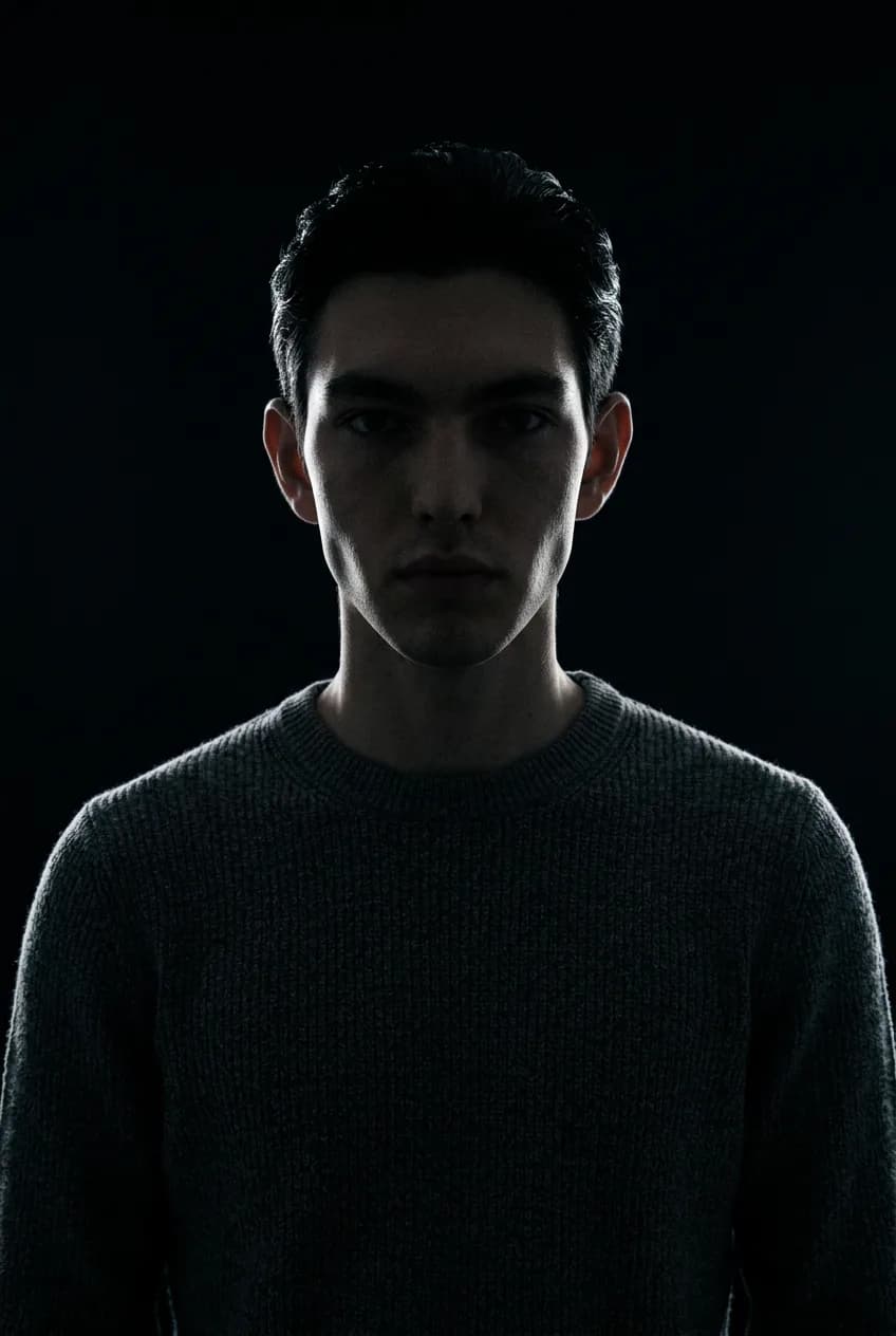 Cinematic Dark Portrait